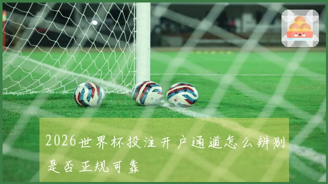 2026世界杯投注开户通道怎么辨别是否正规可靠