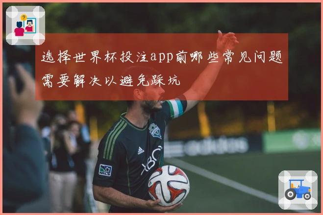 选择世界杯投注app前哪些常见问题需要解决以避免踩坑